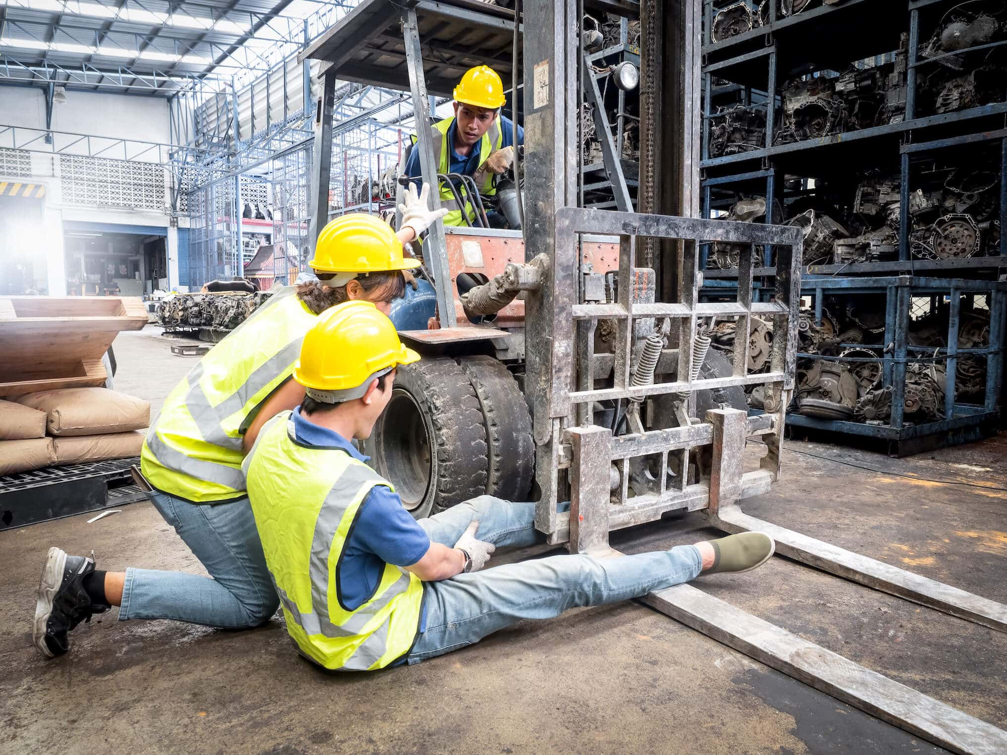 How much is each body part worth in a work accident